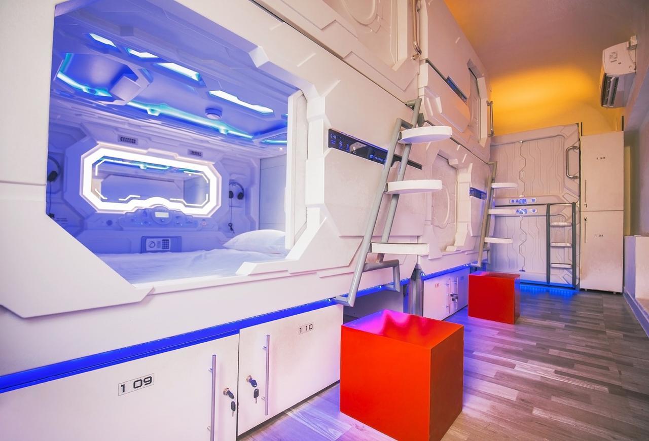 The Capsule Hotel 可倫坡 外观 照片