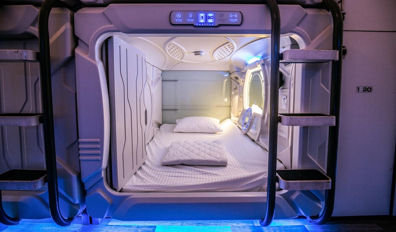 The Capsule Hotel 可倫坡 外观 照片