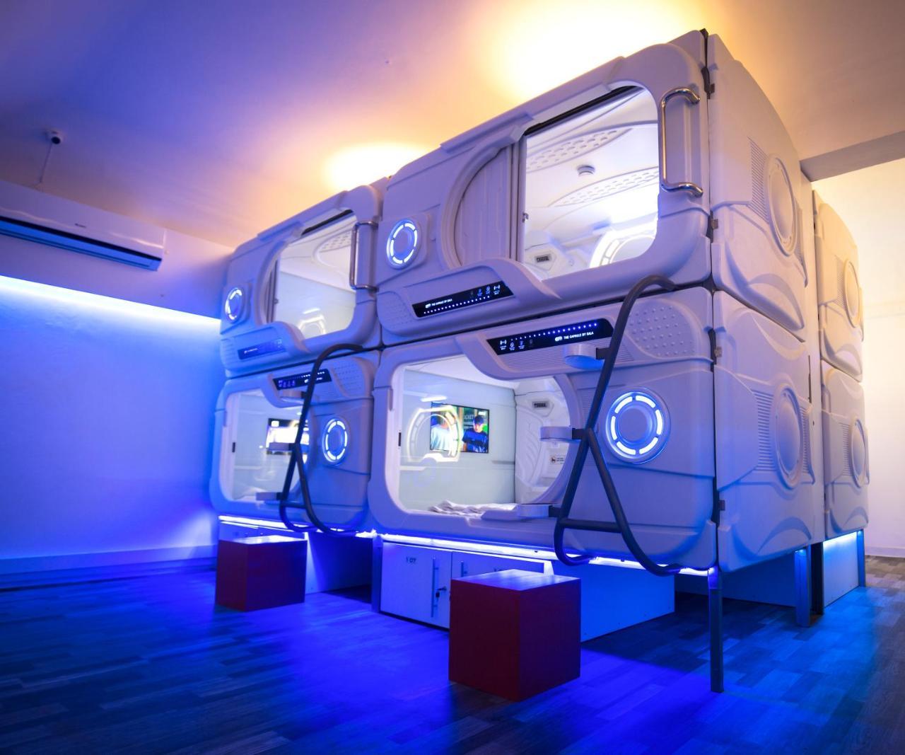 The Capsule Hotel 可倫坡 外观 照片